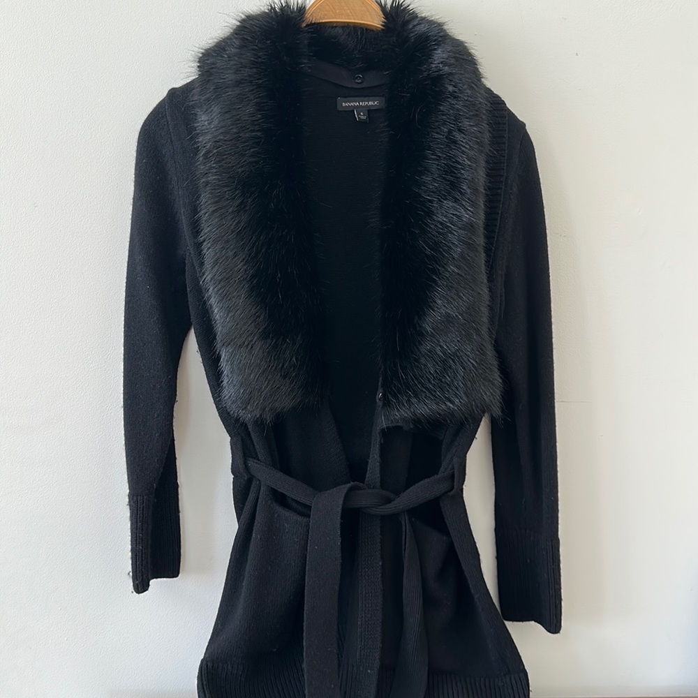 Banana republic tie front cardigan/jacket.